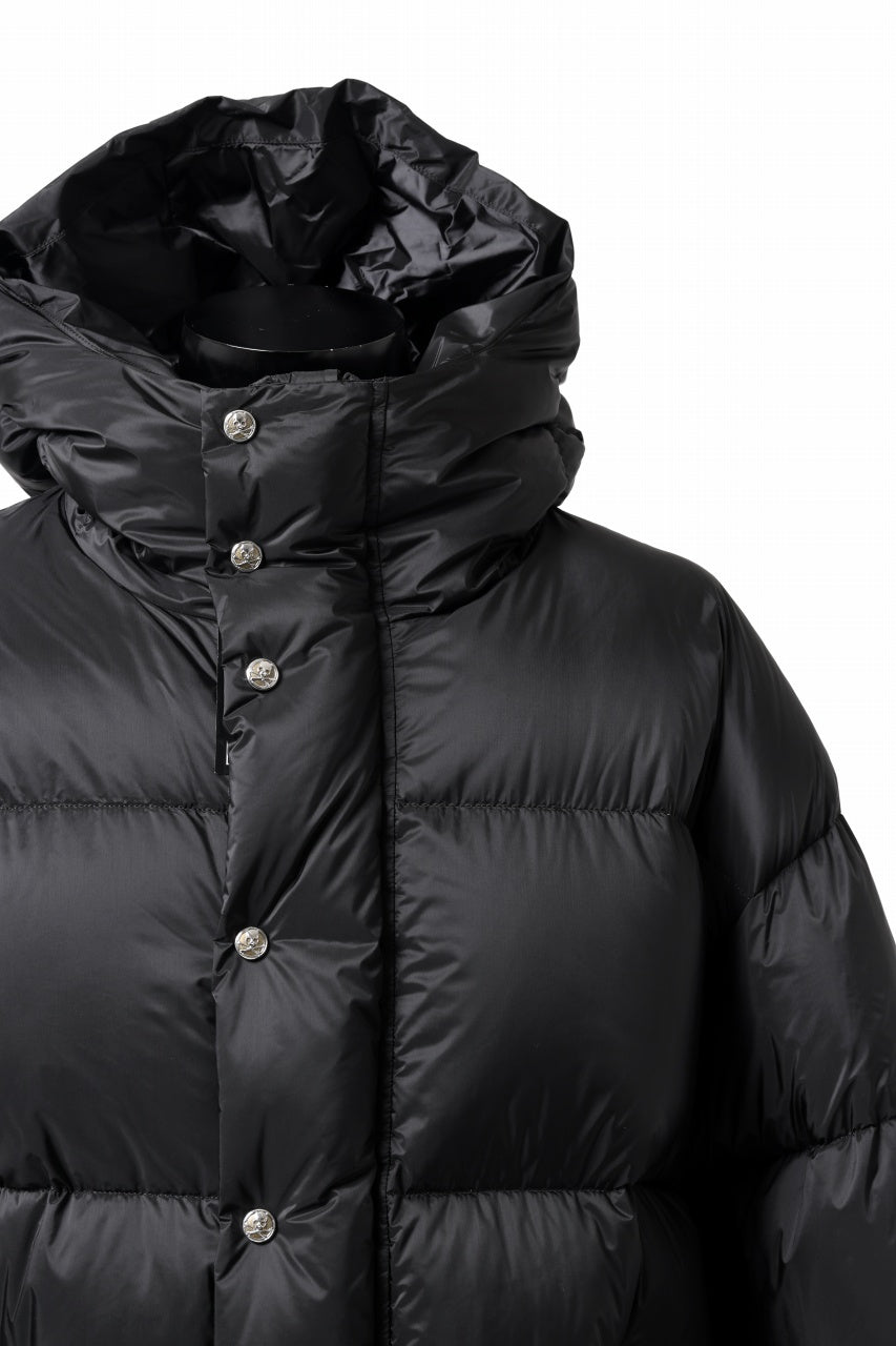 画像をギャラリービューアに読み込む, mastermind JAPAN HOODIE DOWN JACKET / KAWADA DOWN® (BLACK)