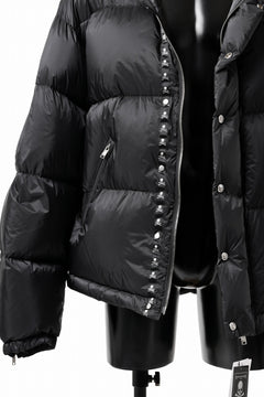 画像をギャラリービューアに読み込む, mastermind JAPAN HOODIE DOWN JACKET / KAWADA DOWN® (BLACK)