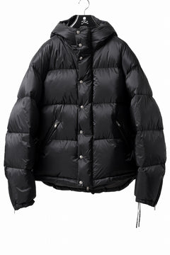 画像をギャラリービューアに読み込む, mastermind JAPAN HOODIE DOWN JACKET / KAWADA DOWN® (BLACK)