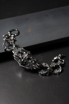 画像をギャラリービューアに読み込む, Loud Style Design - GET IN THE RING - DEMONIC FUEL - "LGB-007" SILVER BRACELET