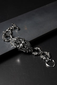画像をギャラリービューアに読み込む, Loud Style Design - GET IN THE RING - DEMONIC FUEL - "LGB-007" SILVER BRACELET