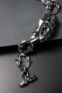 画像をギャラリービューアに読み込む, Loud Style Design - GET IN THE RING - DEMONIC FUEL - "LGB-007" SILVER BRACELET