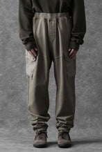 Load image into Gallery viewer, Ten c MULTI POCKET SNAP SWEAT PANTS / GARMENT DYED (ASH GRAY)