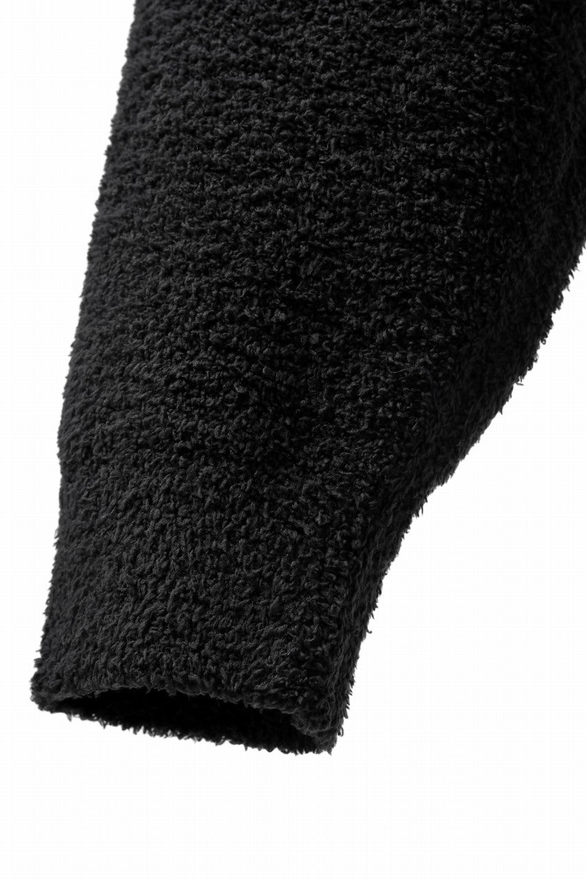 画像をギャラリービューアに読み込む, mastermind WORLD EASY JODHPURS PANTS / SOFTY BOA FLEECE (BLACK x CHARCOAL)