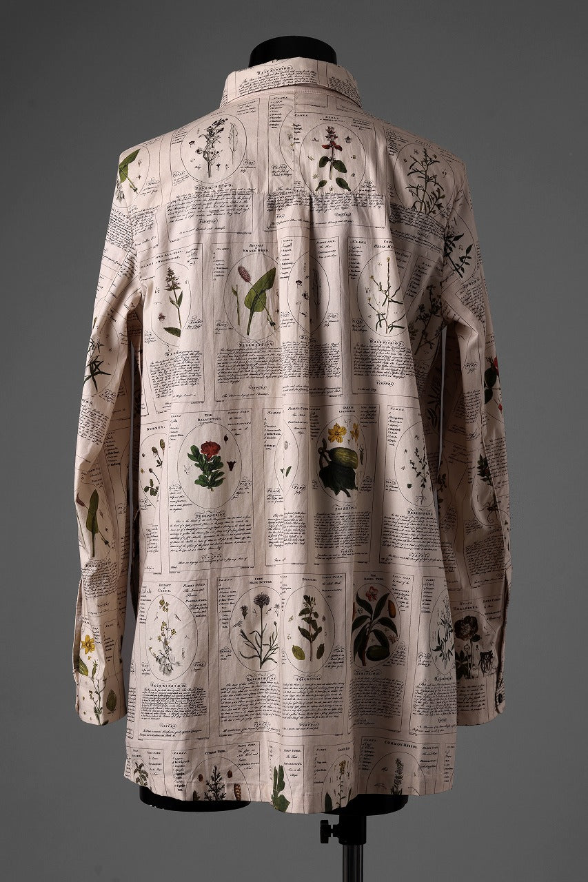 画像をギャラリービューアに読み込む, Aleksandr Manamis SLIT DETAIL WINTER HERBARIUM SHIRT (WINTER)