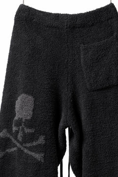 画像をギャラリービューアに読み込む, mastermind WORLD EASY JODHPURS PANTS / SOFTY BOA FLEECE (BLACK x CHARCOAL)