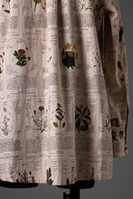 画像をギャラリービューアに読み込む, Aleksandr Manamis SLIT DETAIL WINTER HERBARIUM SHIRT (WINTER)