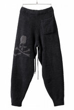 画像をギャラリービューアに読み込む, mastermind WORLD EASY JODHPURS PANTS / SOFTY BOA FLEECE (BLACK x CHARCOAL)
