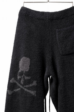 画像をギャラリービューアに読み込む, mastermind WORLD EASY JODHPURS PANTS / SOFTY BOA FLEECE (BLACK x CHARCOAL)