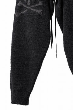 画像をギャラリービューアに読み込む, mastermind WORLD EASY JODHPURS PANTS / SOFTY BOA FLEECE (BLACK x CHARCOAL)