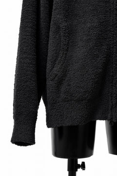 画像をギャラリービューアに読み込む, mastermind WORLD ZIP HOODIE PARKA / SOFTY BOA FLEECE (BLACK x CHARCOAL)