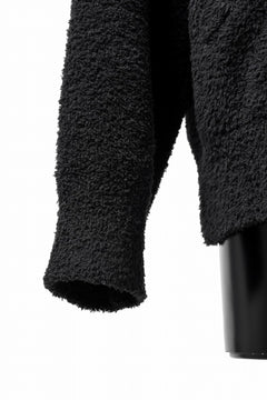 Load image into Gallery viewer, mastermind WORLD ZIP HOODIE PARKA / SOFTY BOA FLEECE (BLACK x WHITE)