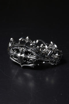 画像をギャラリービューアに読み込む, Loud Style Design - GET IN THE RING - DEMONIC FUEL - "LGB-007" SILVER BRACELET