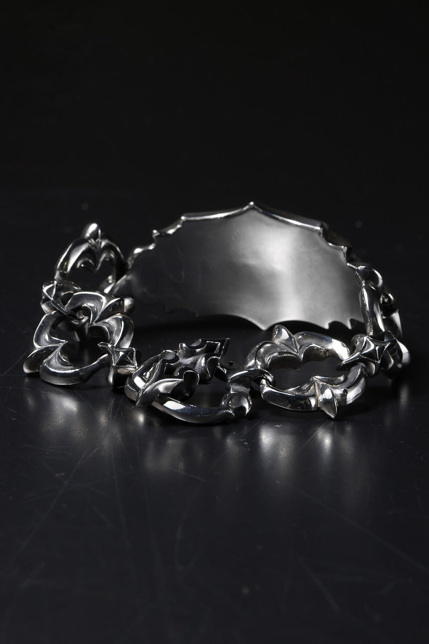 画像をギャラリービューアに読み込む, Loud Style Design - GET IN THE RING - DEMONIC FUEL - "LGB-007" SILVER BRACELET