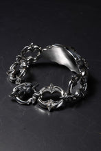 画像をギャラリービューアに読み込む, Loud Style Design - GET IN THE RING - DEMONIC FUEL - "LGB-007" SILVER BRACELET