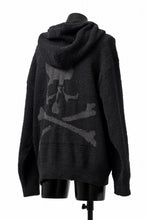 画像をギャラリービューアに読み込む, mastermind WORLD ZIP HOODIE PARKA / SOFTY BOA FLEECE (BLACK x CHARCOAL)