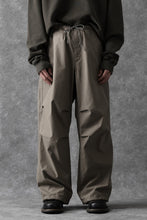 画像をギャラリービューアに読み込む, Ten c WIDE TROUSERS / GARMENT DYED (ASH GRAY)