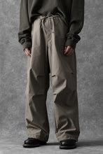 画像をギャラリービューアに読み込む, Ten c WIDE TROUSERS / GARMENT DYED (ASH GRAY)