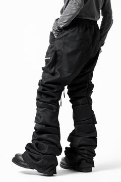 画像をギャラリービューアに読み込む, A.F ARTEFACT MONSTER TUCK VOLUME BAGGY PANTS / LUXE-TWILL (BLACK)