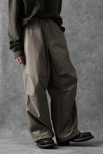 画像をギャラリービューアに読み込む, Ten c WIDE TROUSERS / GARMENT DYED (ASH GRAY)