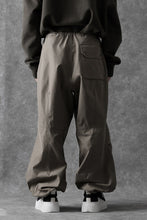 画像をギャラリービューアに読み込む, Ten c WIDE TROUSERS / GARMENT DYED (ASH GRAY)