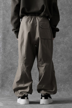 画像をギャラリービューアに読み込む, Ten c WIDE TROUSERS / GARMENT DYED (ASH GRAY)