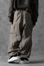 画像をギャラリービューアに読み込む, Ten c WIDE TROUSERS / GARMENT DYED (ASH GRAY)