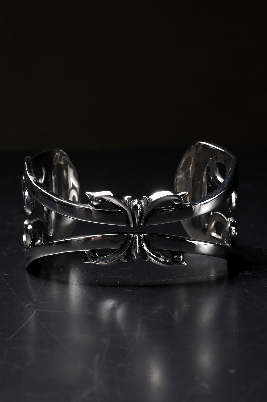 画像をギャラリービューアに読み込む, Loud Style Design - GET IN THE RING - "UBG-005" SILVER BANGLE