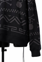 画像をギャラリービューアに読み込む, mastermind WORLD JACQUARD KNIT SWEATER / BOXY FIT (BLACK BASE)