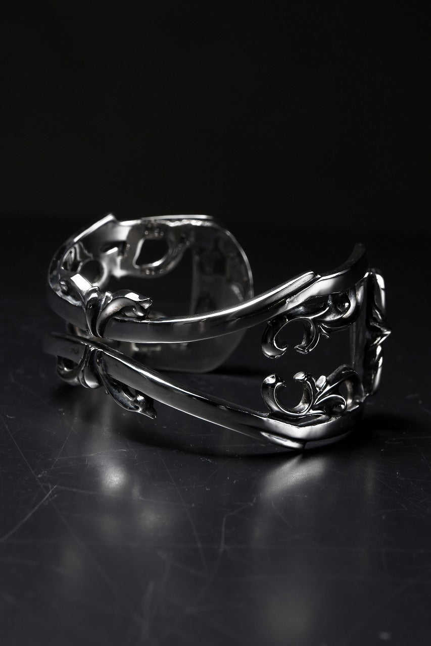 画像をギャラリービューアに読み込む, Loud Style Design - GET IN THE RING - "UBG-005" SILVER BANGLE