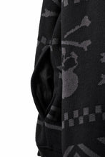 画像をギャラリービューアに読み込む, mastermind WORLD JACQUARD KNIT SWEATER / BOXY FIT (BLACK BASE)