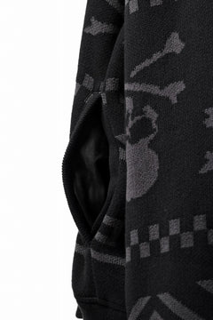 画像をギャラリービューアに読み込む, mastermind WORLD JACQUARD KNIT SWEATER / BOXY FIT (BLACK BASE)