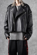 画像をギャラリービューアに読み込む, FACETASM×AVIREX ZIP DOUBLE RIDERS JACKET (BLACK)