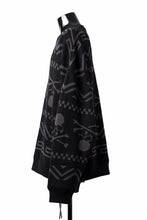 画像をギャラリービューアに読み込む, mastermind WORLD JACQUARD KNIT SWEATER / BOXY FIT (BLACK BASE)