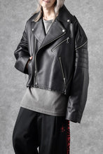 画像をギャラリービューアに読み込む, FACETASM×AVIREX ZIP DOUBLE RIDERS JACKET (BLACK)