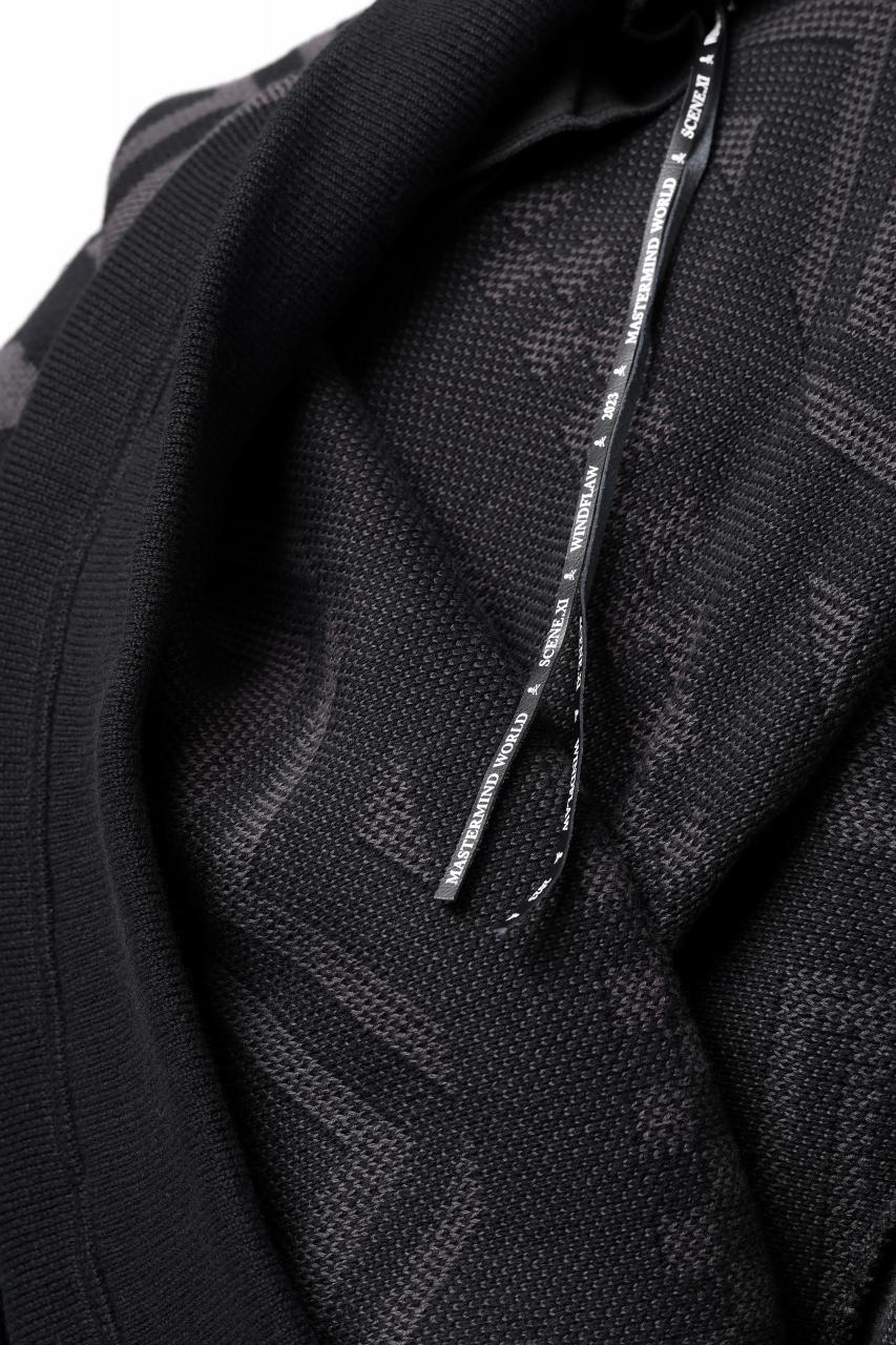 画像をギャラリービューアに読み込む, mastermind WORLD JACQUARD KNIT SWEATER / BOXY FIT (BLACK BASE)