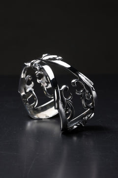 画像をギャラリービューアに読み込む, Loud Style Design - GET IN THE RING - "UBG-005" SILVER BANGLE