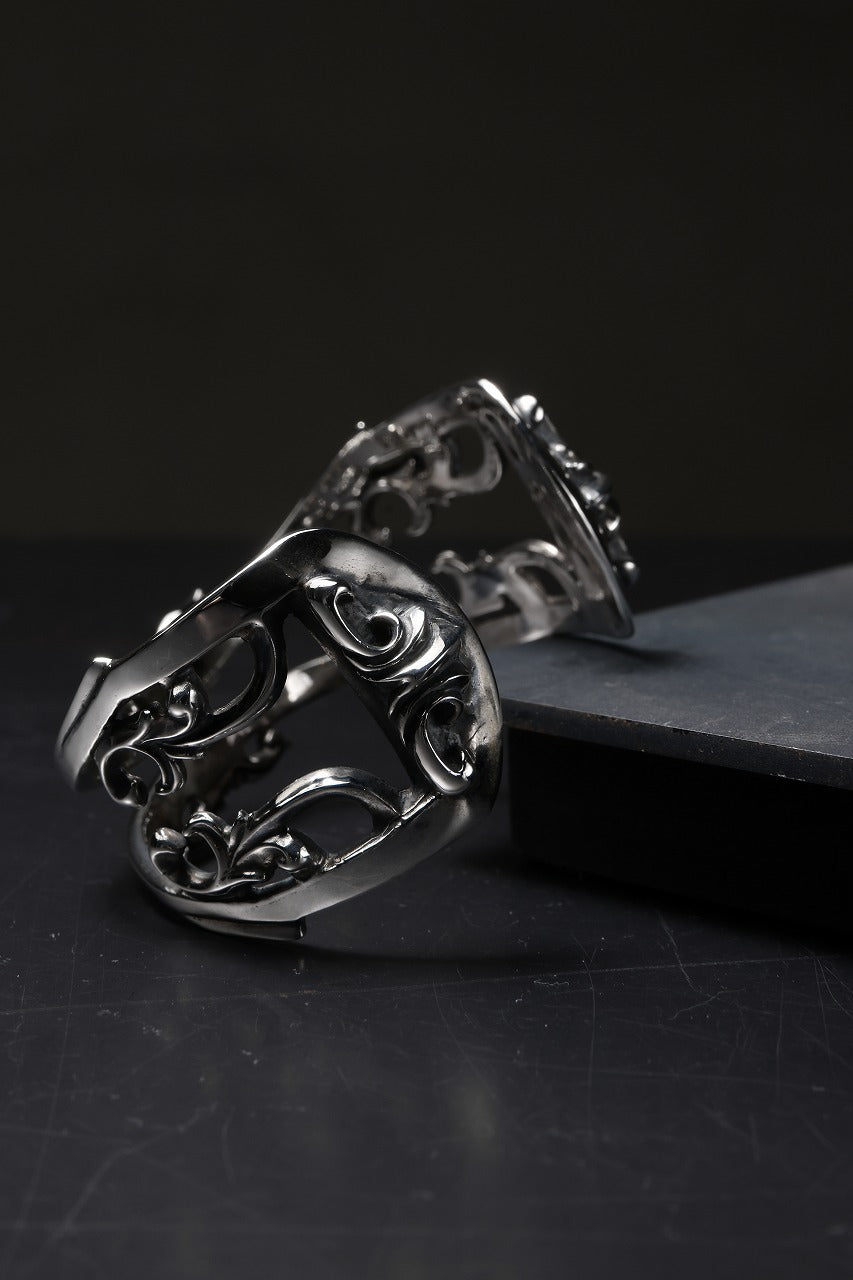 画像をギャラリービューアに読み込む, Loud Style Design - GET IN THE RING - "UBG-005" SILVER BANGLE