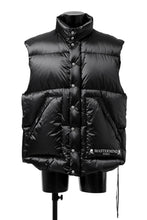 画像をギャラリービューアに読み込む, mastermind WORLD HIGH NECK DOWN VEST / KAWADA DOWN® (BLACK)