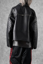 画像をギャラリービューアに読み込む, FACETASM×AVIREX ZIP DOUBLE RIDERS JACKET (BLACK)
