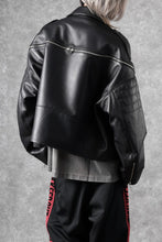 画像をギャラリービューアに読み込む, FACETASM×AVIREX ZIP DOUBLE RIDERS JACKET (BLACK)