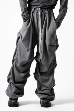 画像をギャラリービューアに読み込む, A.F ARTEFACT EXTREME WIDE BAGGY PANTS / SERGE TWILL (L.GREY)