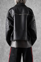 画像をギャラリービューアに読み込む, FACETASM×AVIREX ZIP DOUBLE RIDERS JACKET (BLACK)