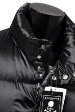 画像をギャラリービューアに読み込む, mastermind WORLD HIGH NECK DOWN VEST / KAWADA DOWN® (BLACK)