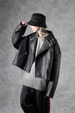 画像をギャラリービューアに読み込む, FACETASM×AVIREX ZIP DOUBLE RIDERS JACKET (BLACK)