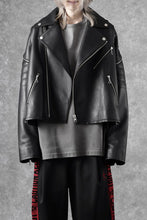 画像をギャラリービューアに読み込む, FACETASM×AVIREX ZIP DOUBLE RIDERS JACKET (BLACK)
