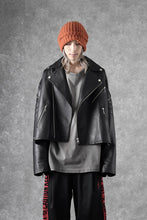 画像をギャラリービューアに読み込む, FACETASM×AVIREX ZIP DOUBLE RIDERS JACKET (BLACK)