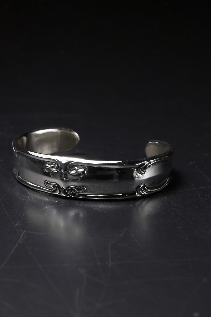 画像をギャラリービューアに読み込む, Loud Style Design - GET IN THE RING - "UBG-004" SILVER BANGLE