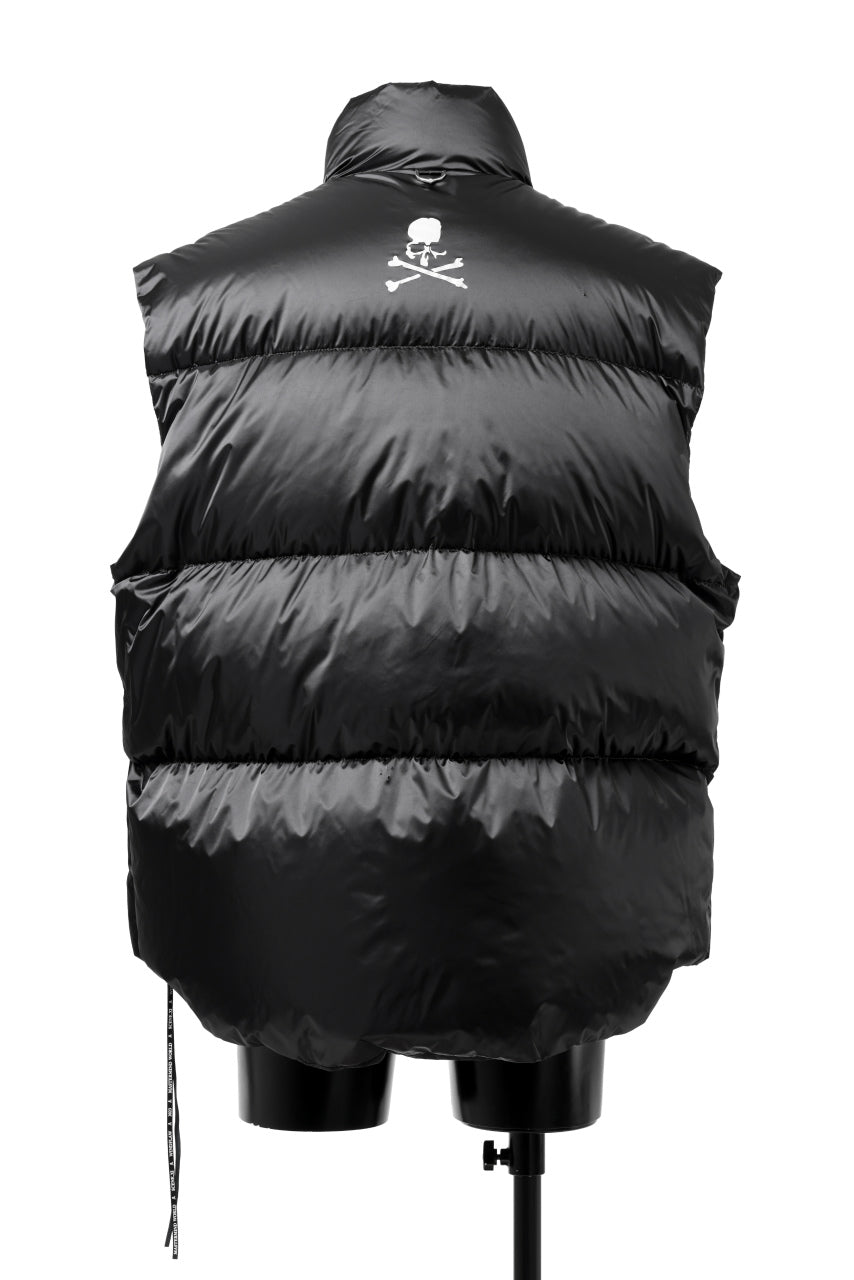 画像をギャラリービューアに読み込む, mastermind WORLD HIGH NECK DOWN VEST / KAWADA DOWN® (BLACK)