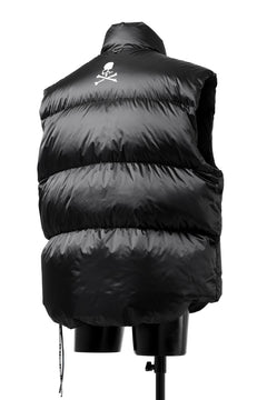 画像をギャラリービューアに読み込む, mastermind WORLD HIGH NECK DOWN VEST / KAWADA DOWN® (BLACK)